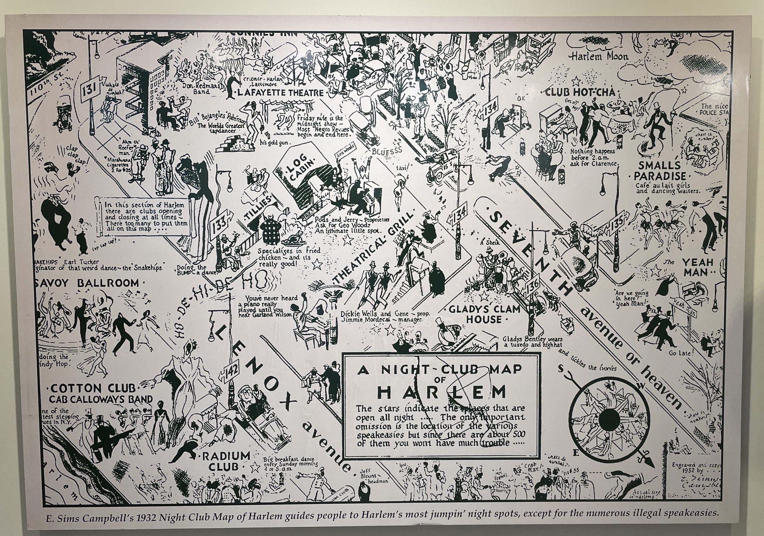 Nightclub Map Harlem